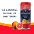 11.15 Oz 6 Pack Sanpellegrino, Aranciata Rossa Orange Sparkling Fruit Beverage, Fl Cans