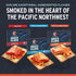 6oz 6 SeaBear Smoked Wild King Salmon Fillet Gift Box - Wild Alaska King Salmon Fillet, Shelf Stable, Ready to Eat