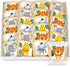 24 Pack Safari Animal Cookies Theme Individually Wrapped themed Party Favors Baby Shower Bulk for Birthday Party Zoo