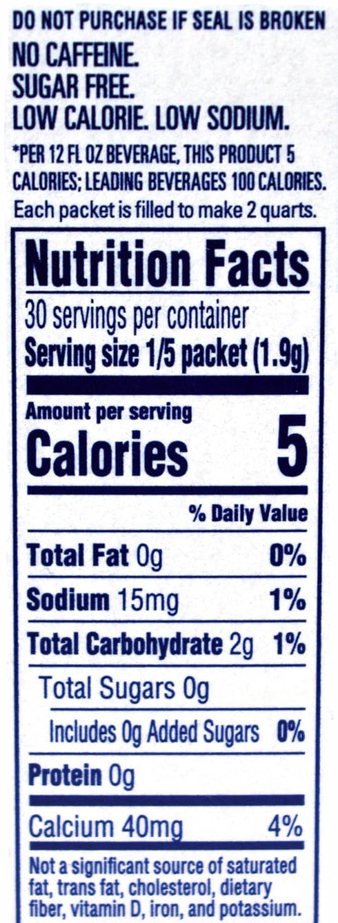 12-Quart (Pack 3) Crystal Light Fruit Punch Drink Mix, Canister