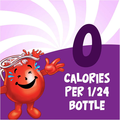 1.62 oz (Pack 8) Kool-Aid Grape Liquid Drink Mix, Caffeine Free, fl Bottle