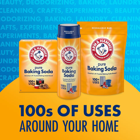Hammer 12 Oz (Pack 6) Arm & Pure Baking Soda Shaker -