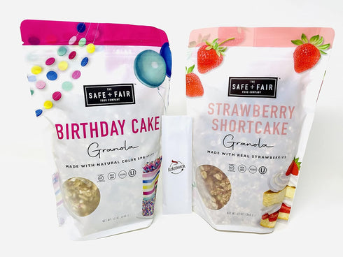 Generic The Food Company Variety Bundle | Birthday Cake Granola And Strawberry Shortcake