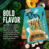 LonoLife Thai Curry Beef Bone Broth Powder Mix, Grass-Fed, 10g Protein, 10 Portable Stick Pack Servings