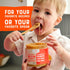 3 15 oz Nate's Honey Peanut Butter, Creamy, All-Natural Real Ingredients, Sweetened Only with Pure Honey - Jar - No