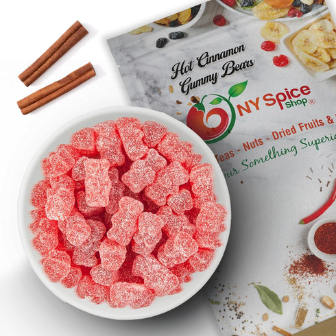 NY Spice Shop Cinnamon Bears Candy - 3 Pound Hot and Spicy