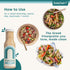 8 oz SideDish Zesty Greek Vinaigrette - Seed Oil, Dairy & Gluten Free Salad Dressing w/Avocado Oil - Refined Sugar