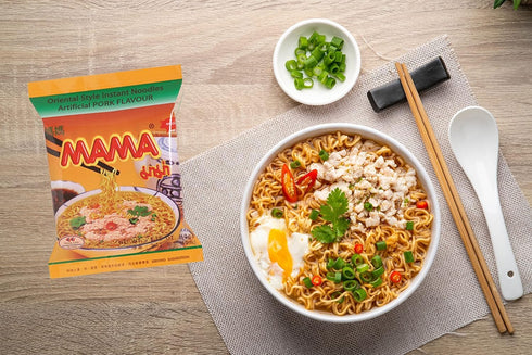 Generic Package 30 Packs (3 3 10 30 Mama Oriental Style instant noodles Mix Flavor Bundle Total Best Flavor Mix