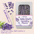 Curnue 100+ 6.69'' 1.27oz(36g) Edible Lavender Sprigs for Cocktails & Dessert, Edible Flowers for Drinks Garnish Tea