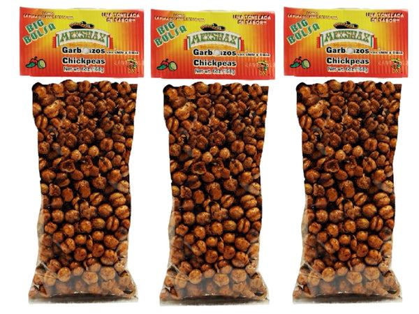 border merchant Garbanzos Chickpeas Hot Chile & Limon Authentic Mexican Snacks Mexico 5oz 3