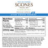 12 (6pk) English Scone Mix, Wild Blueberry by Sticky Fingers Bakeries Easy to Make English Scones Fresh Baked, Makes