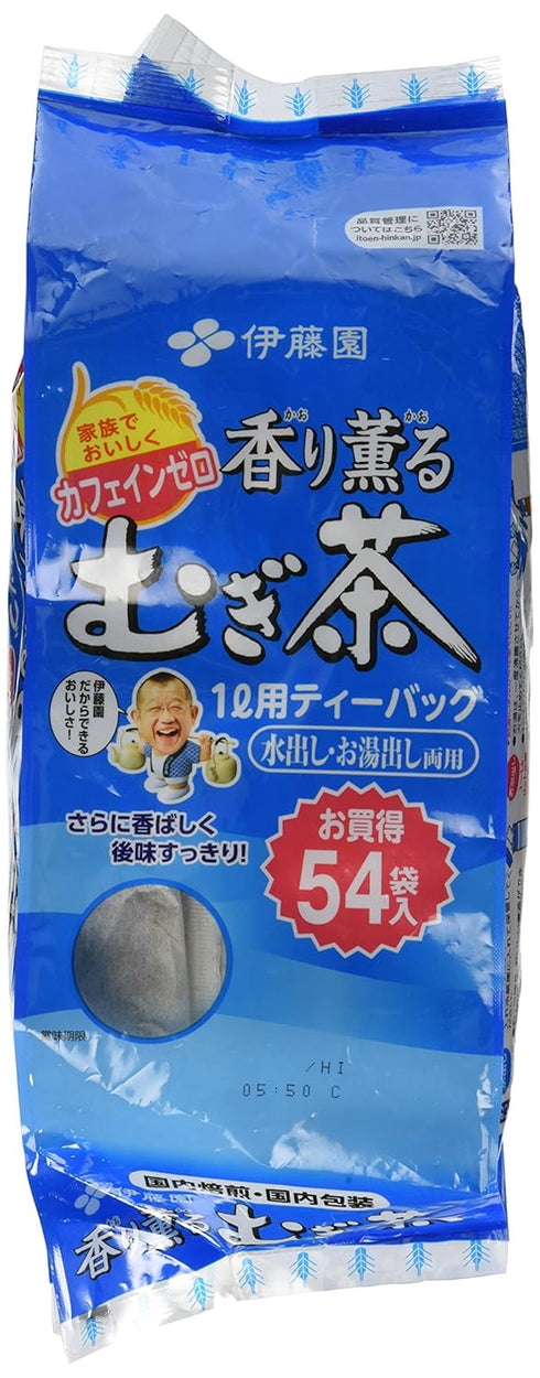 ITO EN Japanese Barley Tea Kaori Kaoru (Aromatic) Mugichae Tea COLD/HOT 54