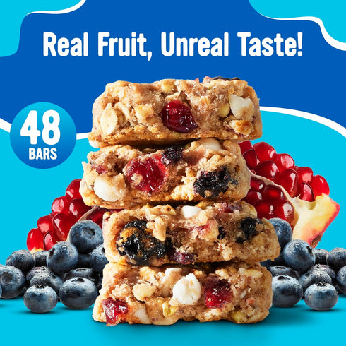 48 Pack Cooper Street Granola Bakes - Soft Baked Oats, Grain & Seeds Granola Bars in Bulk - Nut & Dairy Free, Low