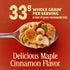 20 oz (Pack 2) Cheerios Hearty Nut Medley Breakfast Cereal, Maple Cinnamon, Made with Whole Grain, Family Size