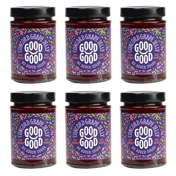 Good Good Concord Grape Jelly - 12 oz / 330 g - Keto Friendly