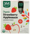 365 by Whole Foods Market, Organic Strawberry Applesauce Pouches, Unsweetened, 3.2 Ounce