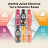 6 (12oz) Karviva Organic Juice Cleanse for Glowing Skin, Digestive Support & Craving Control with Sprouts, Herbs