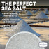 5 oz Coarse Grain Kosher Sea Salt for Grinder, Non-Iodized & Natural Replacement for Table Salt, Bag