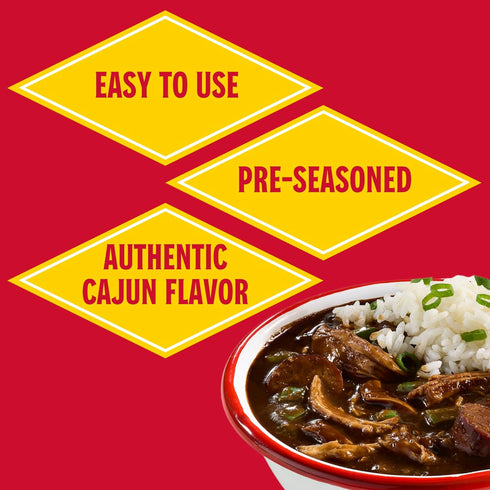 5 oz. Dark Roux Gumbo Base - Authentic Cajun Flavor in a Delicious Gumbo Base - Just Add Your Choice of Meat