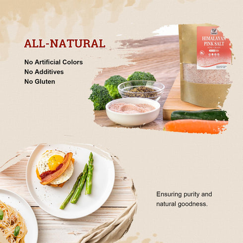 52USA 2 lb, Himalayan Pink Salt Fine, Fine Salt Pink Himalayan Sea Salt, Sea Salt, No Artificial Colors, No Additives