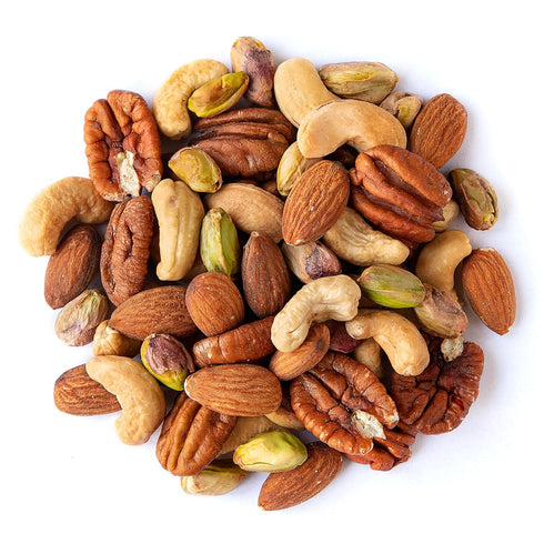 8 Food to Live Organic Four Nuts Mix, Ounces A Blend of Dry Roasted Pistachios, Almonds, Pecans, Cashews, and Almonds