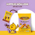 18 0.8 oz 3g 2g 50% 9 Hippeas Chickpea Puffs, All Dressed Up, x Bags, Baked Crunchy Chickpea Snacks with Plant Protein