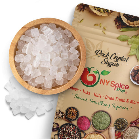 NY SPICE SHOP Rock Sugar 5 Pound Bag Rock Candy Crystals Sugar