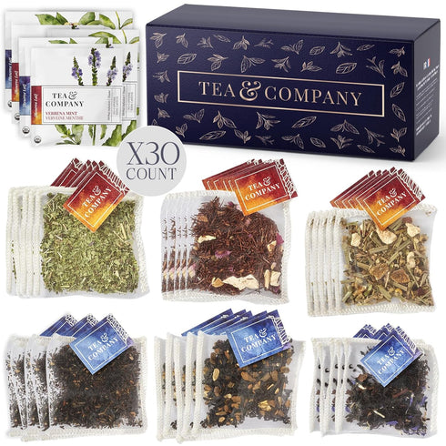 Mighty Leaf Tea and Company Organic Tea Sampler 30 Count Silken Tea