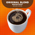 10 Count (Pack 6) Dunkin Original Blend Coffee, Medium Roast, K-Cup Pods, Keurig K-Cup Pods, Boxes