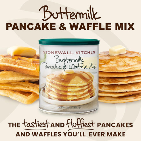 16 Stonewall Kitchen Buttermilk Pancake & Waffle Mix, Ounces