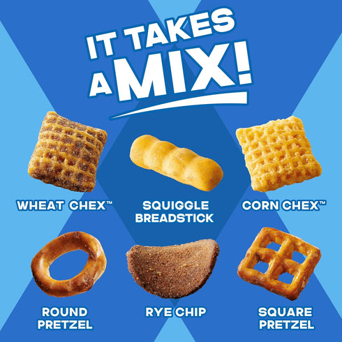 Chex Mix 2.5 oz Traditional Original Recipe Snack Mix, Snack Cup