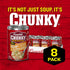 16.3 Oz 8) Campbell's Chunky Soup, Creamy Chicken and Dumplings Soup, Can (Case