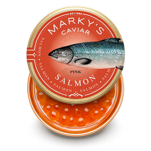 Marky's Caviar MARKY'S American Pink Salmon Roe Caviar Wild Caught 1 oz / 28