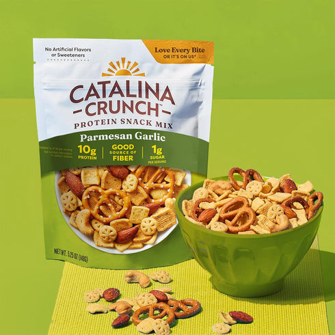 10g 1g 5.25 (Pack 1) Catalina Crunch Protein Snack Mix - Protein, Sugar per Serving - Good Source of Fiber, Gluten Free
