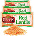 Gefen Red Lentils, 16oz (3 Pack) Great in Soups and Stews |