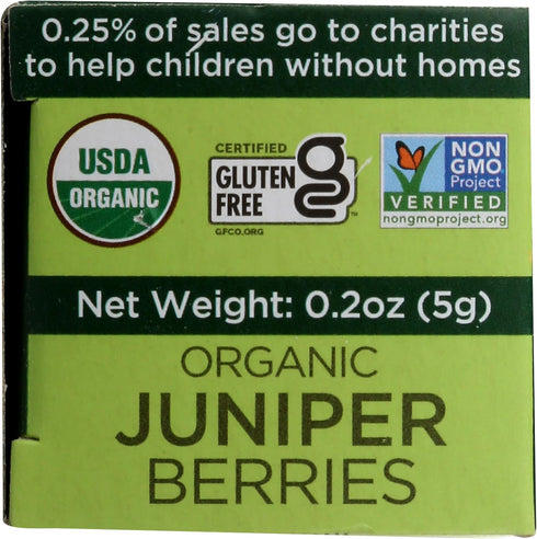 SPICELY 0.2 OZ Organic Juniper Berries