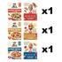 pack, 14.5 Oz (Pack 3) Quaker Oatmeal Squares Crunchy Whole Grain Breakfast Cereal Variety Boxes