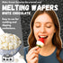 32 oz White Chocolate Melting Wafers Bulk for Dipping Strawberries Melting Chocolate, Candy Melts for Making Baking