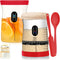 Coco Bird Pro Sourdough Starter Kit- 50oz Large Capacity Sourdough Starter Jar, 17 Flavorful
