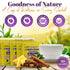 GN+Vida (30 Bags/0.10 oz Each)(Pack 3) Tea CHUPA Panza, Tea Based ONGINGER Root, PINNEAPPLE, Flaxseed & Cinnamon Tea