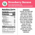 V8 100% 8 oz (24 Pack) Strawberry Banana Fruit and Vegetable Juice, fl Can