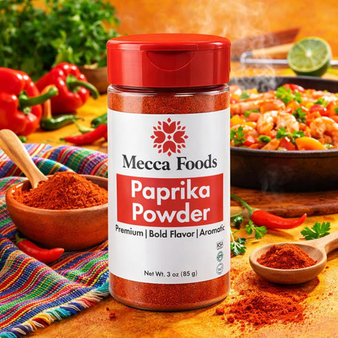 3 Oz 100% Packed, Premium Paprika Powder, Bottle Pure Ground Paprika, Rich Color & Bold Flavor, Non-GMO, Freshly