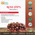 Herbs Botanica Rosehips Dried Organic Rose Hip Herbal Tea, 5.30oz Resealable Kraft Bag