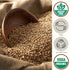 (5.8 lb) Be Still Farms Organic Hard White Wheat Berries - Healthy Diet Whole Grains Bulk - Ideal for Soups Flour Bread