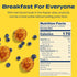 Frozen 12.7 oz Feel Good Foods Gluten Free Blueberry Pancake Balls | Breakfast Snacks |