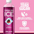 17 oz (Pack 12) Sparkling Ice, Grape Raspberry Sparkling Water, Zero Sugar Flavored Water, with Vitamins