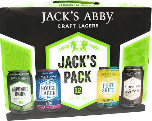 Jacks Abby Brewing , Variety, 12pk, 12 Fl Oz Cans
