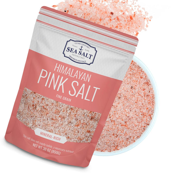 Himalayan Pink Salt for Grinder Refill Featuring Pink Himalayan Sea Salt's Premium