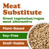 8 Food to Live Organic Yellow Pea Flakes, Ounces Textured Pea Protein. Plant Based Vegan Meat Substitute. No-GMO, Keto