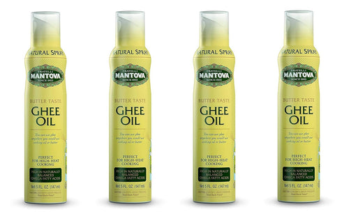 Mantova Ghee Butter Spray High in naturally balanced omega fatty acids, with